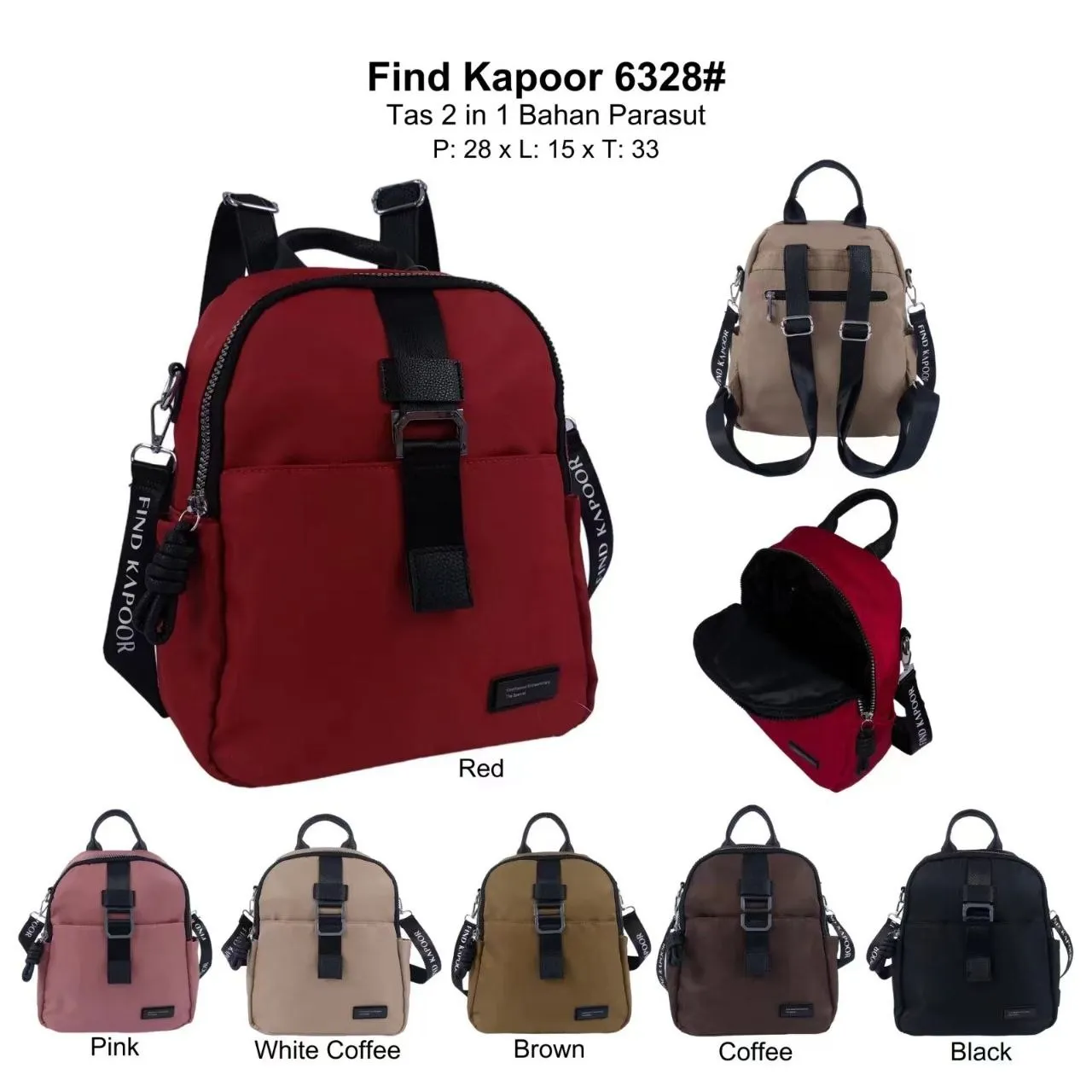 Mavis Shop 6328 - Kategori Ransel Fashion