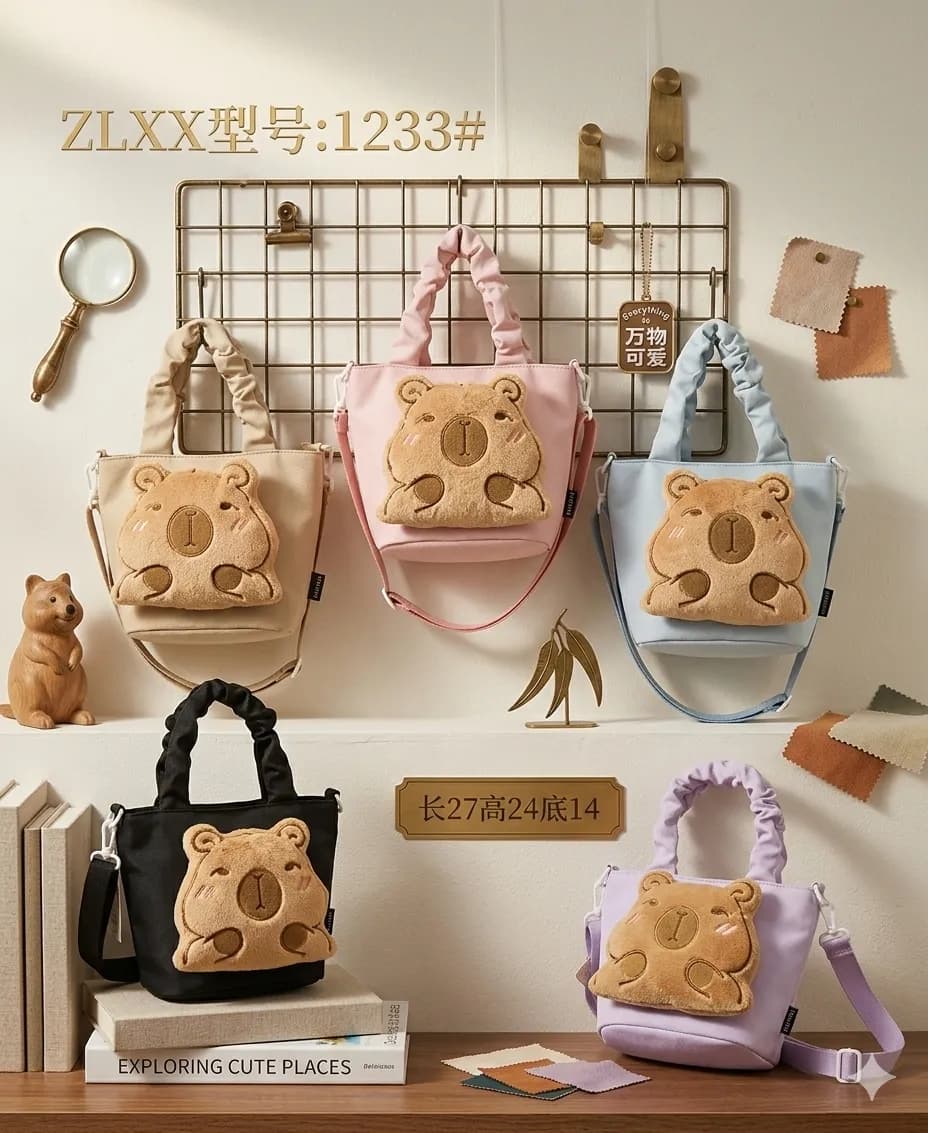 Mavis Shop 1233-CAPYBARA - Kategori Selempang Anak